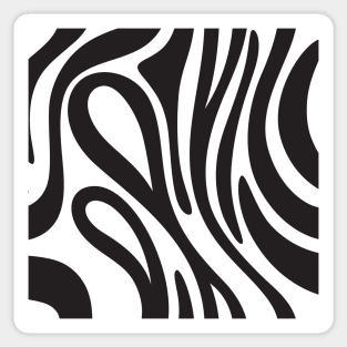 ZEBRA PRINT Sticker